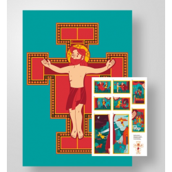 Kit Poster Crocifisso -...