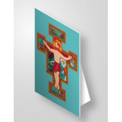 Croce in cartone ondulato -...