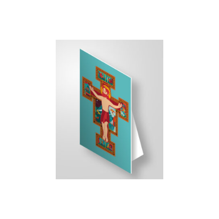 Croce in cartone ondulato - Grest 2026 BELLA FRA!